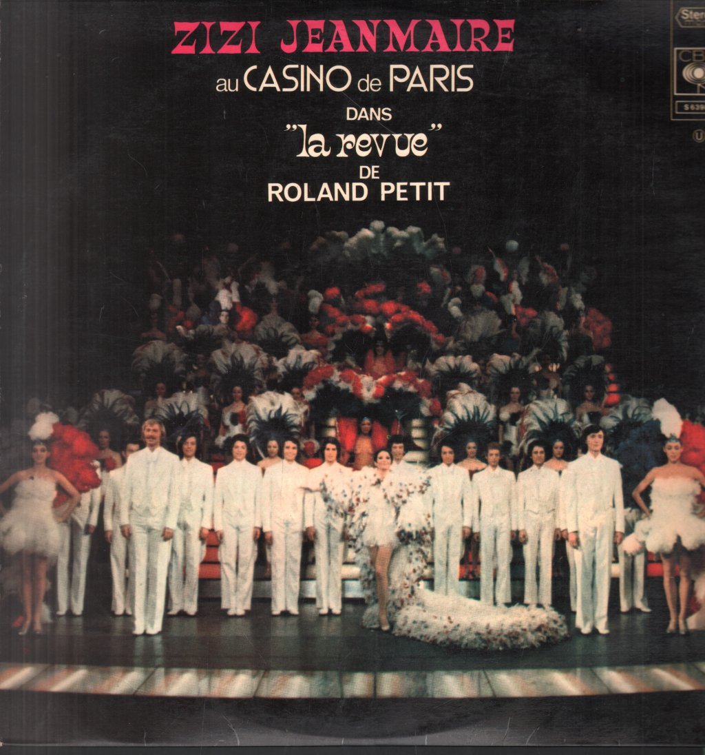 Zizi Jeanmaire - Au Casino De Paris Dans "La Revue" De Roland Petit - Lp