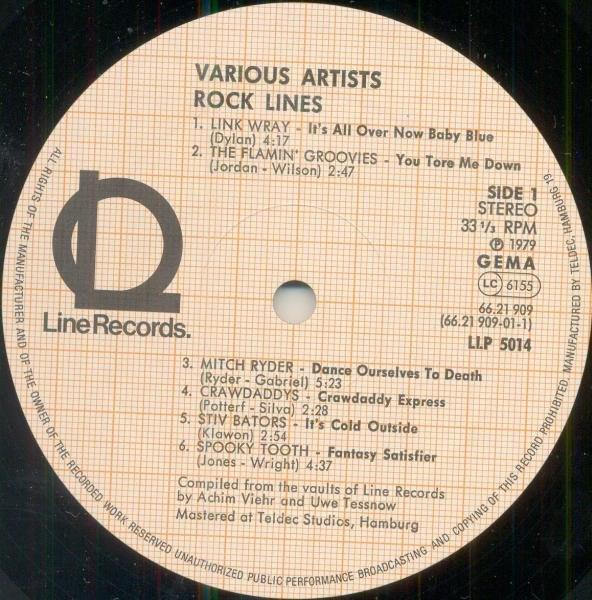 Various Artists - Rock Lines - Lp