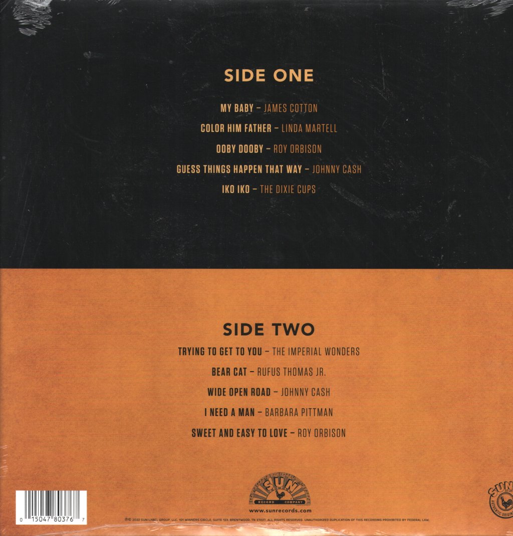 Various Artists - Sun Records' 70th Anniversary Compilation Vol. 2 - Lp