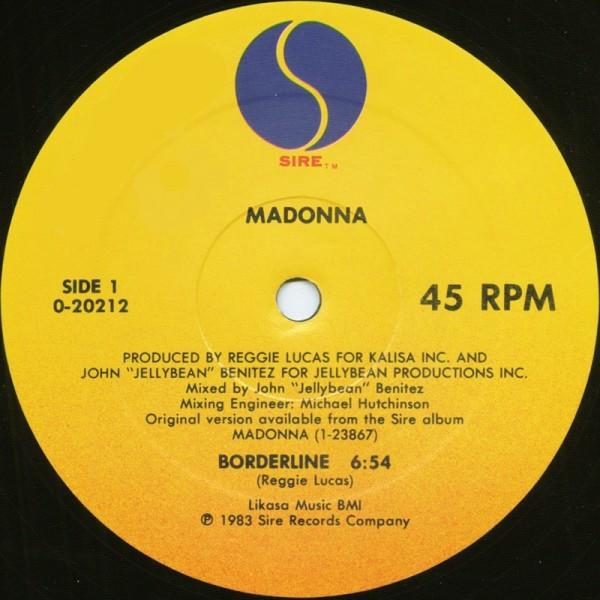 Madonna - Borderline - 12 Inch