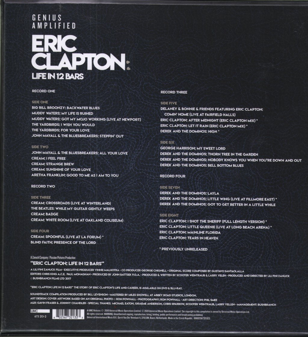 Eric Clapton - Life In 12 Bars - Lp Set