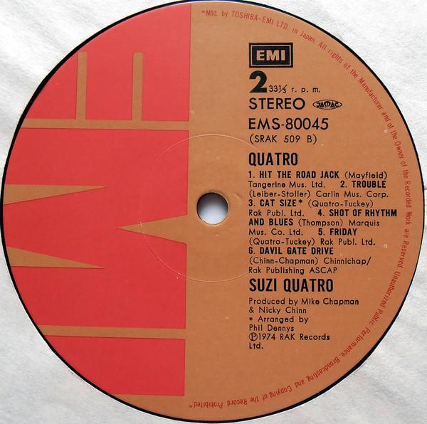 Suzi Quatro - Quatro - Lp