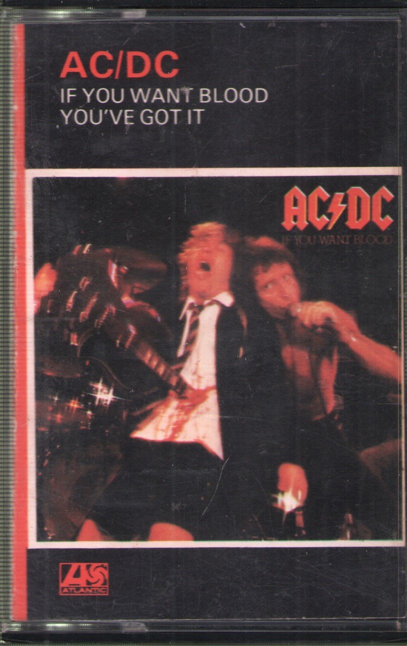 AC/DC - If You Want Blood You've Got It - Cassette