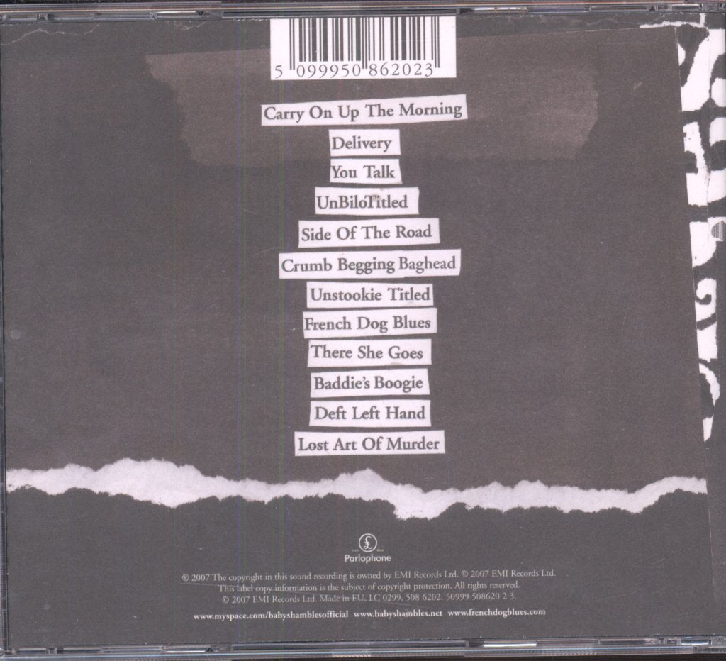 Babyshambles - Shotters Nation - Cd
