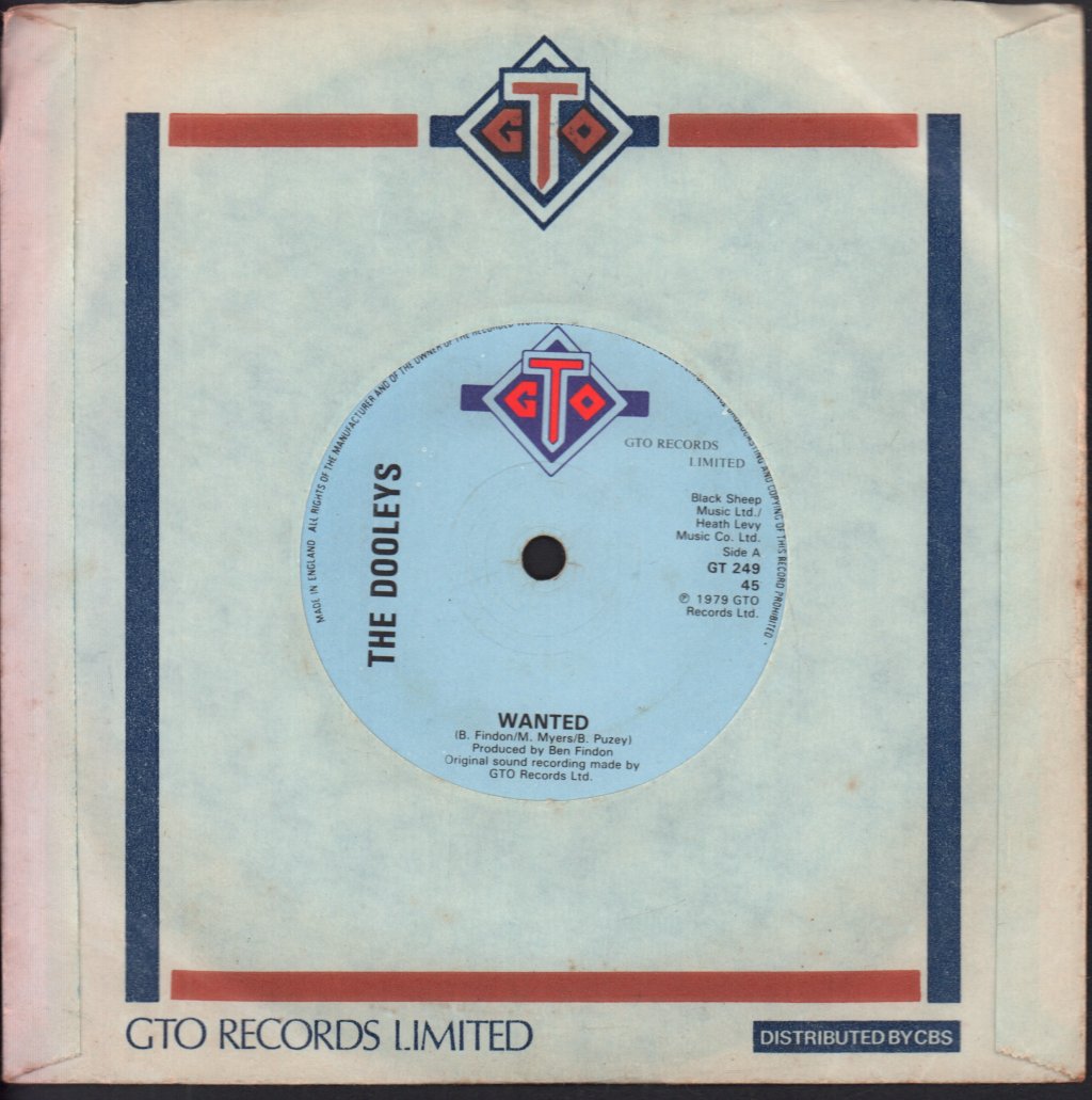 Dooleys - Wanted - 7 Inch