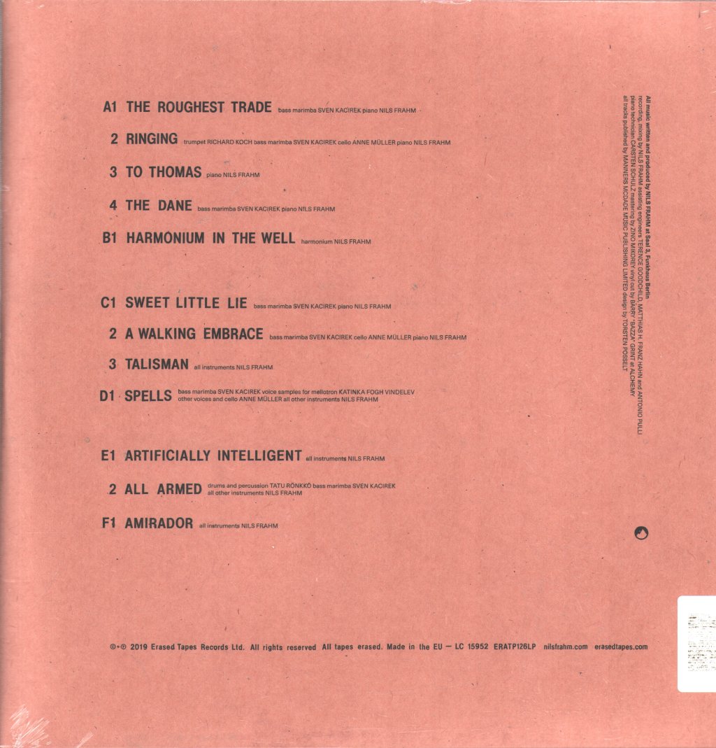 Nils Frahm - All Encores - Triple Lp