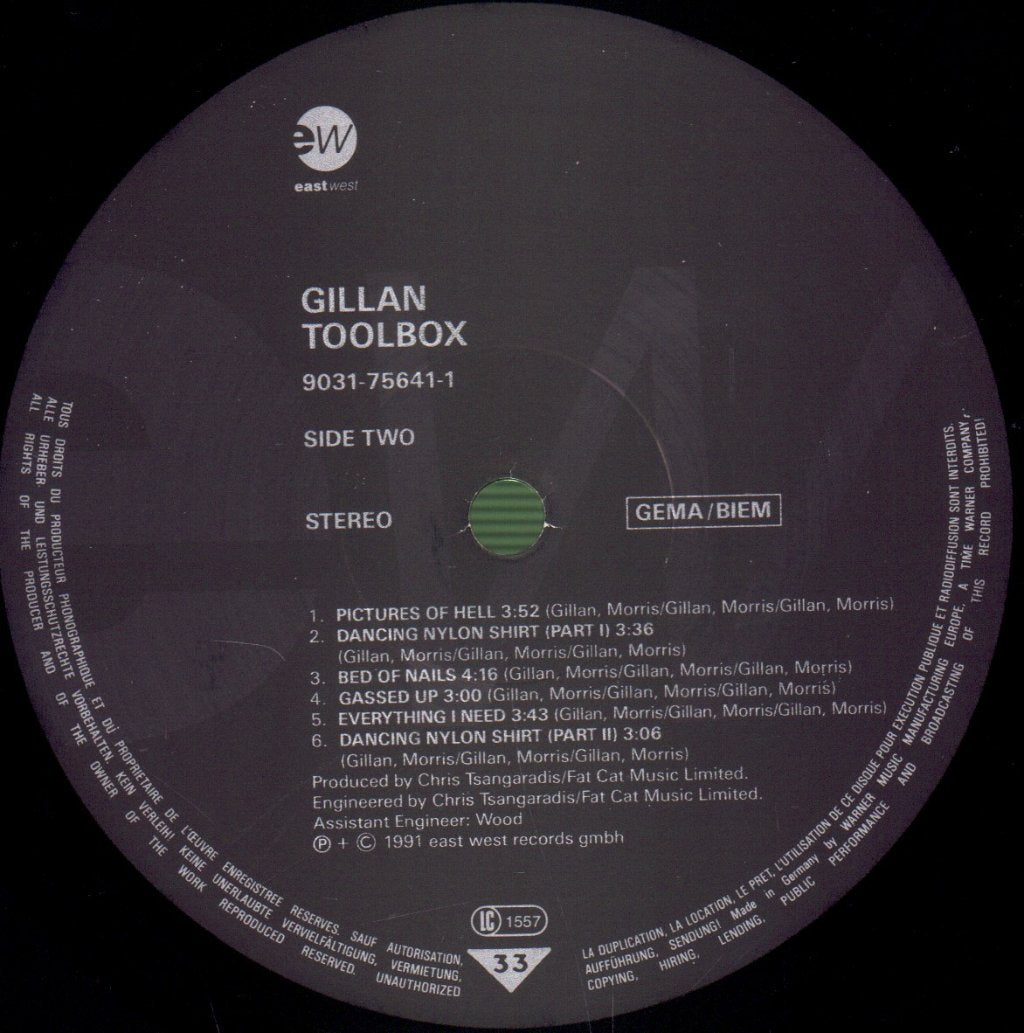 Gillan - Toolbox - Lp