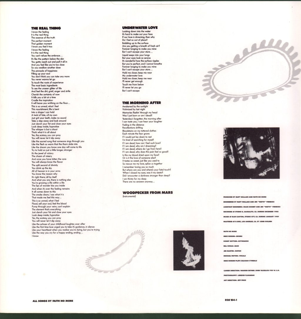 Faith No More - Real Thing - Lp