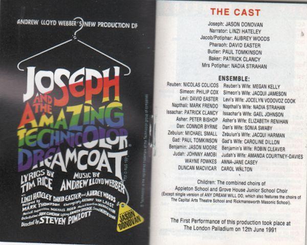 Andrew Lloyd Webber - New Production Of Joseph And The Amazing Technicolor Dreamcoat - Cassette