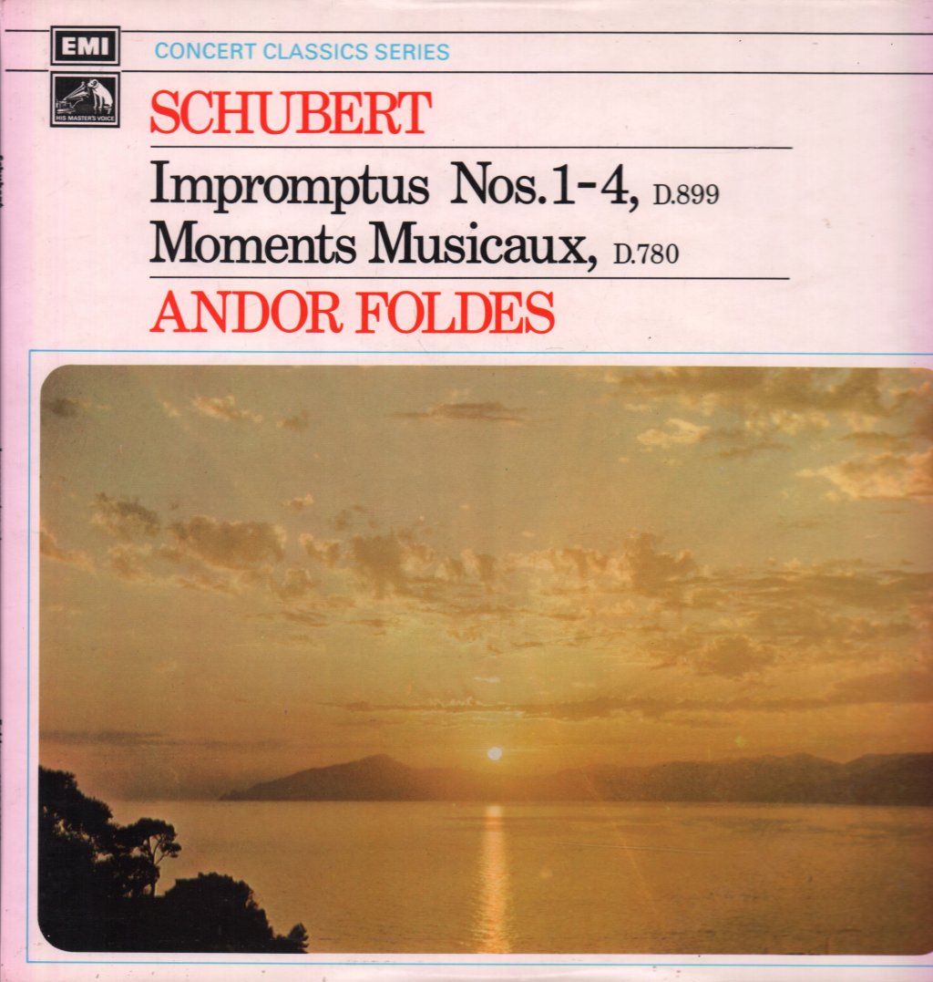 Andor Foldes - Schubert Impromptus Nos. 1-4 D.899 - Lp