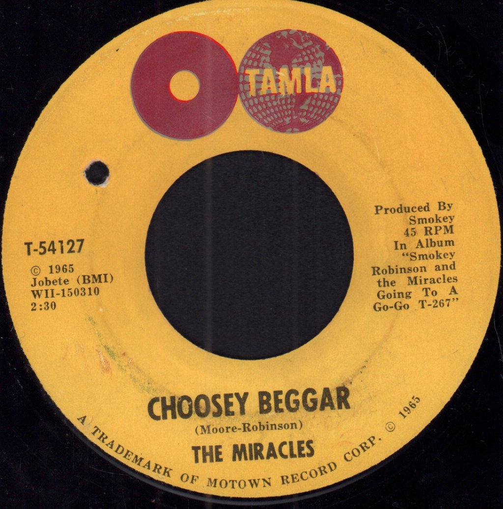 Miracles - Going To A Go-Go - 7 Inch