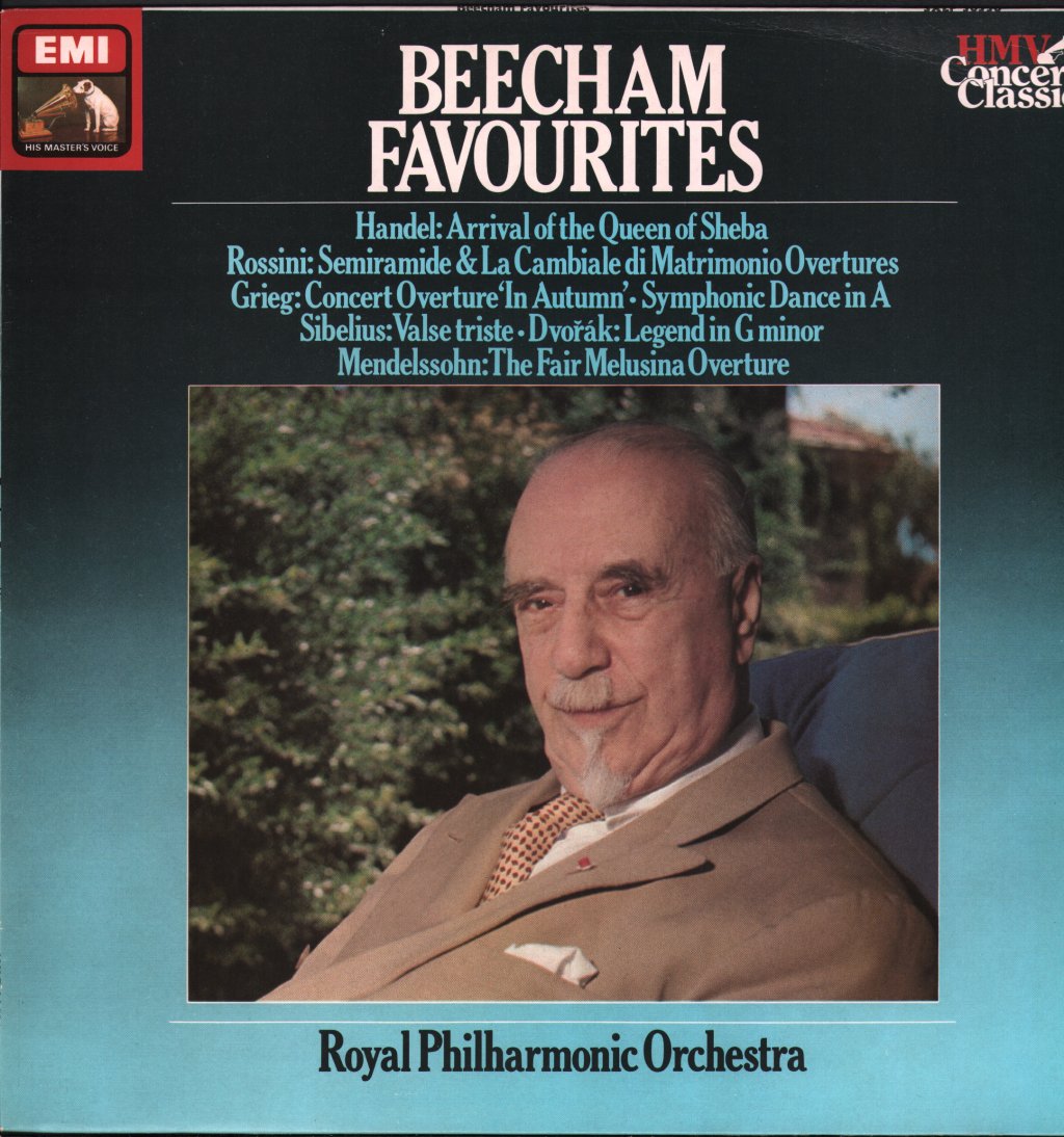 Sir Thomas Beecham / Royal Philharmonic Orchestra - Beecham Favourites - Lp