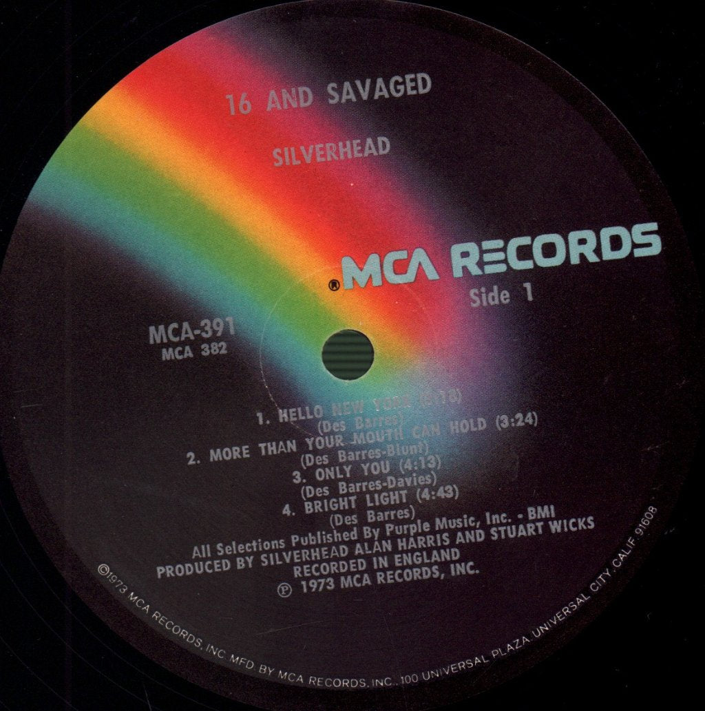Silverhead - 16 And Savaged - Lp