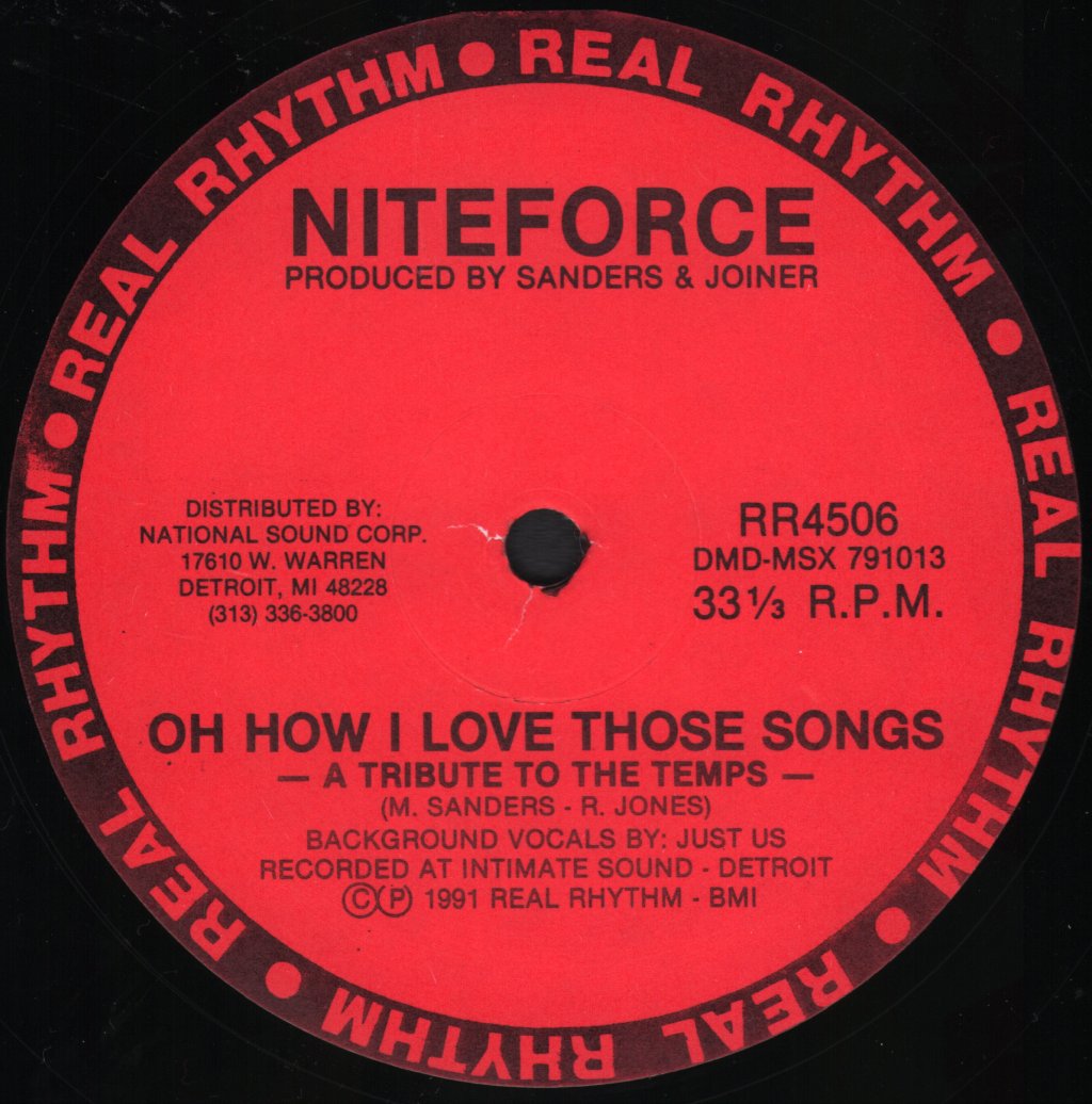 Niteforce - How Do We Get Back To Love - 12 Inch