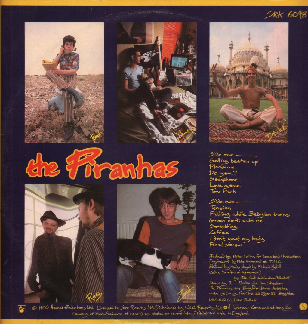 Piranhas - Piranhas - Lp