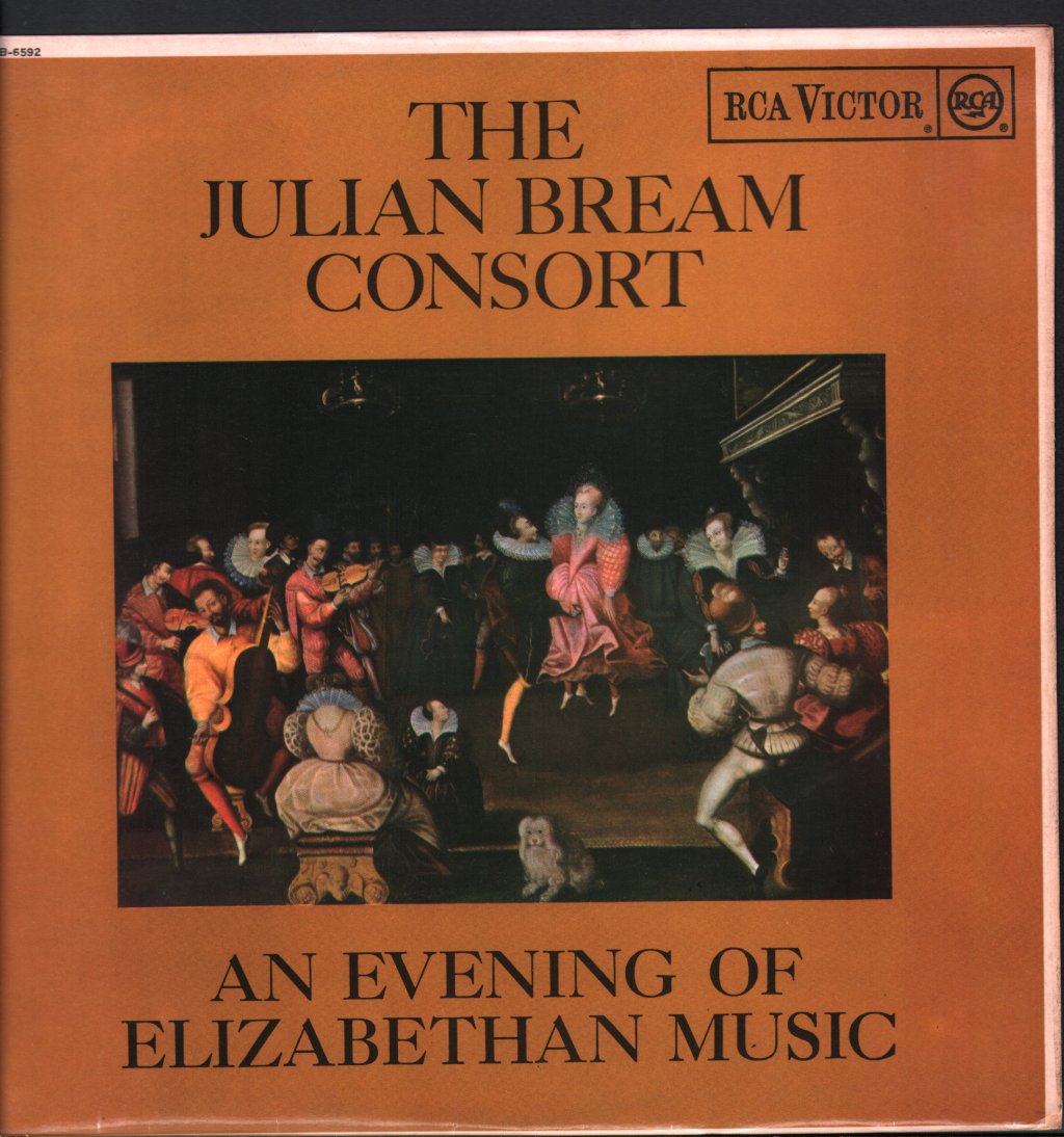 Julian Bream Consort - An Evening Of Elizabethan Music - Lp