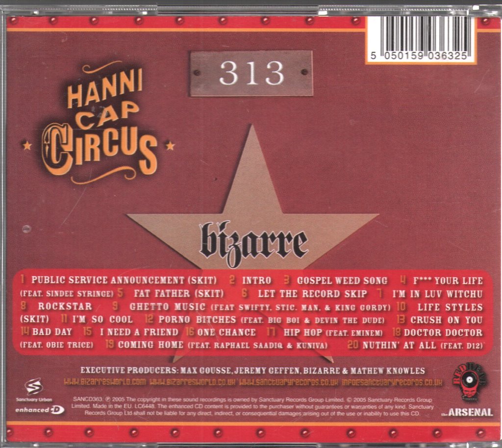 Bizarre - Hannicap Circus - Cd