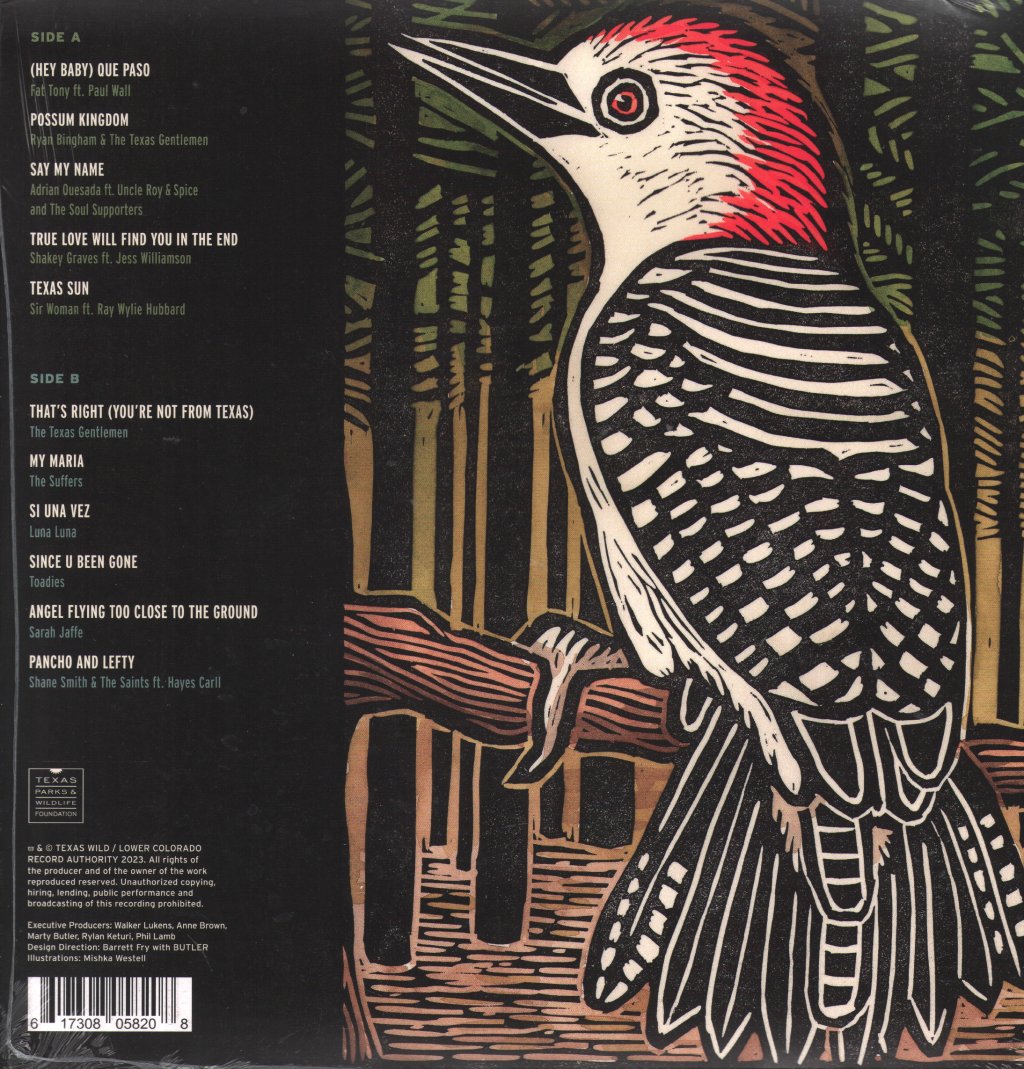 Various Artists - Texas Wild - Lp