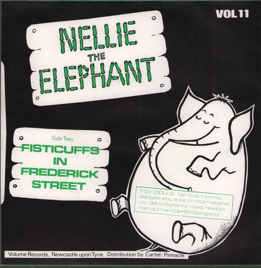 Toy Dolls - Nellie The Elephant - 7 Inch