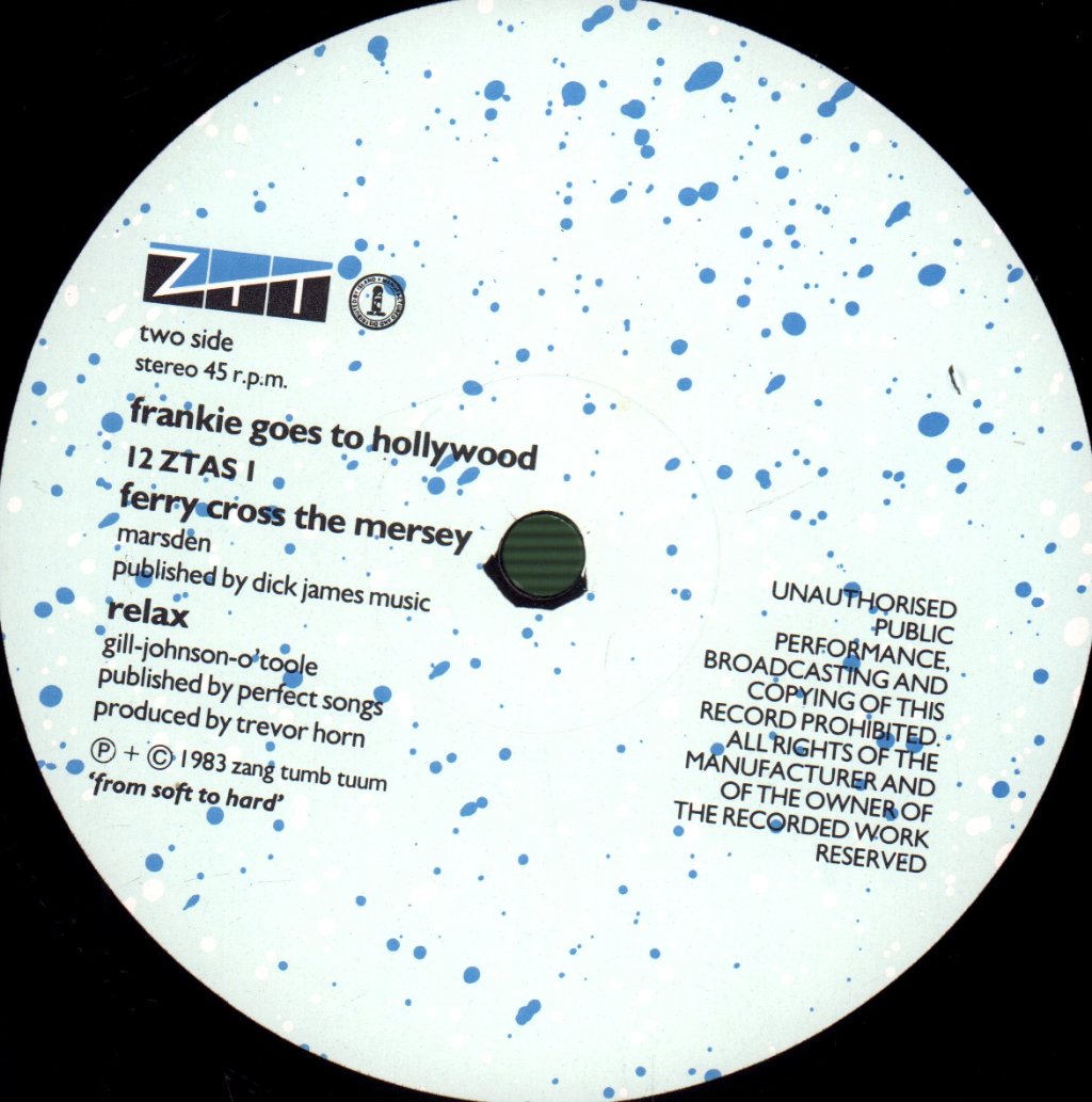 Frankie Goes To Hollywood - Relax - 12 Inch