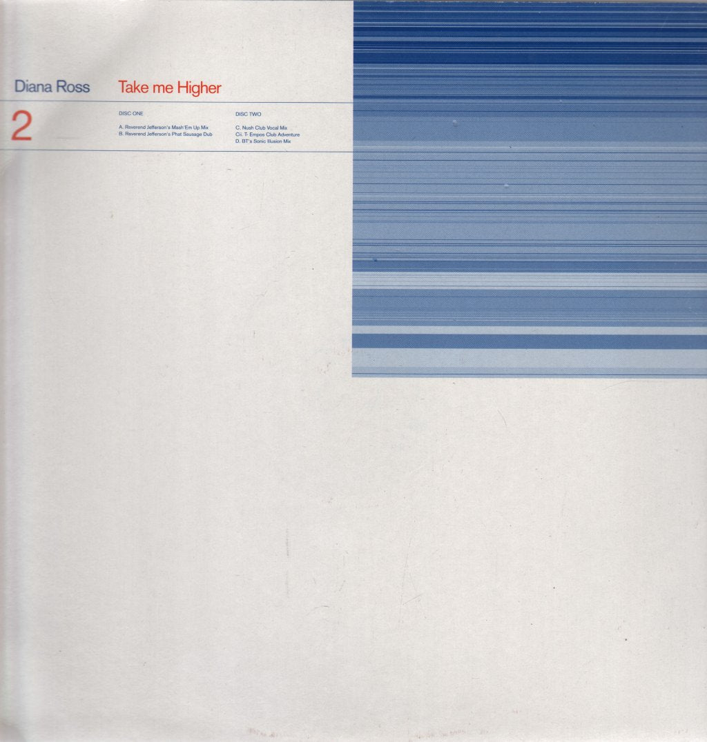 Diana Ross - Take Me Higher - Double 12 Inch
