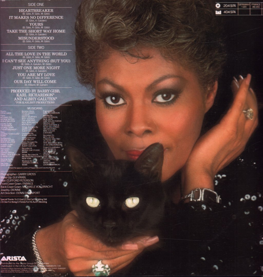 Dionne Warwick - Heartbreaker - Lp