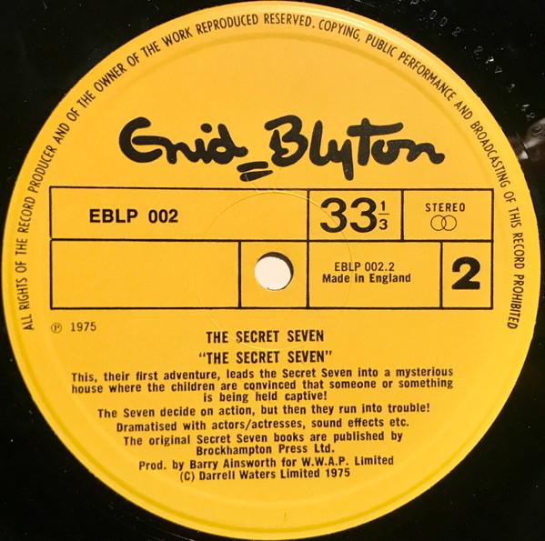 Enid Blyton - (The Very First Adventure Of) The Secret Seven - Lp