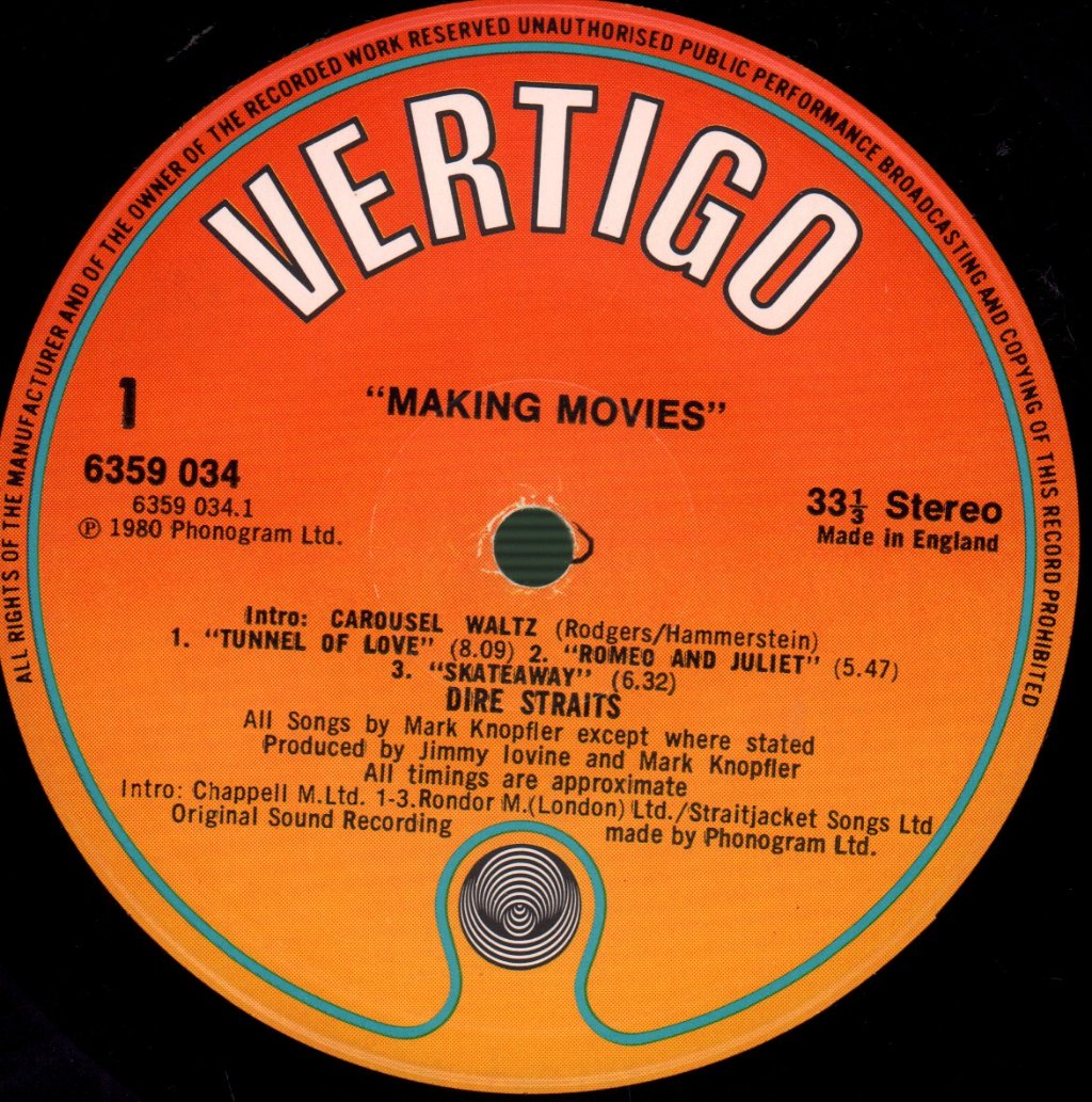 Dire Straits - Making Movies - Lp