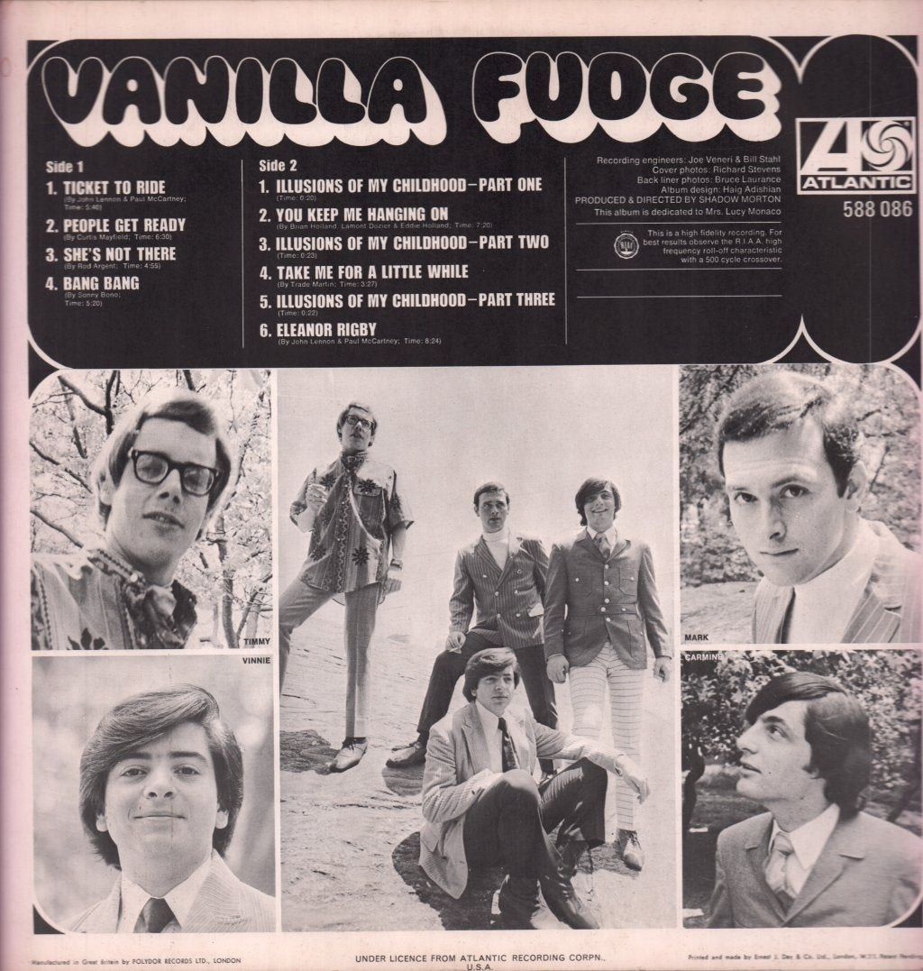 Vanilla Fudge - Vanilla Fudge - Lp