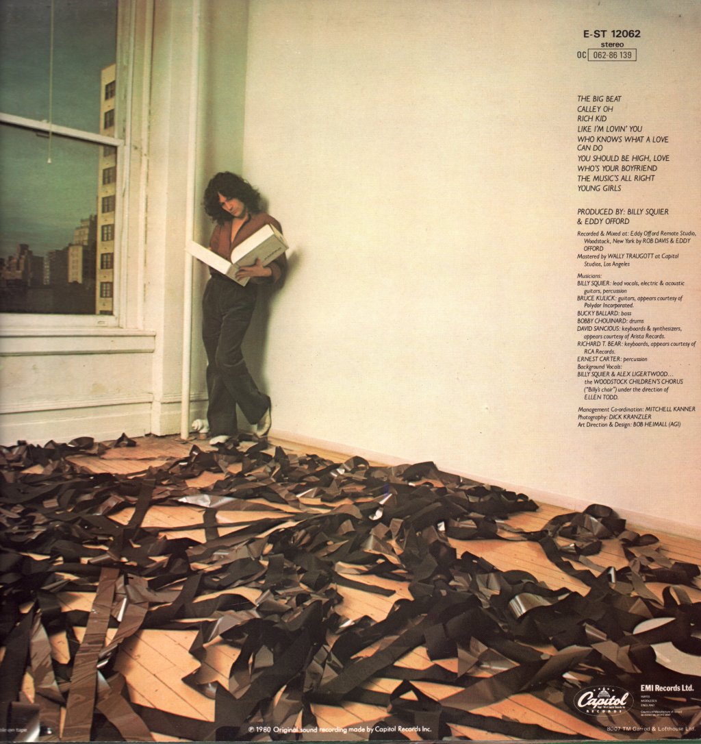 Billy Squier - Tale Of The Tape - Lp