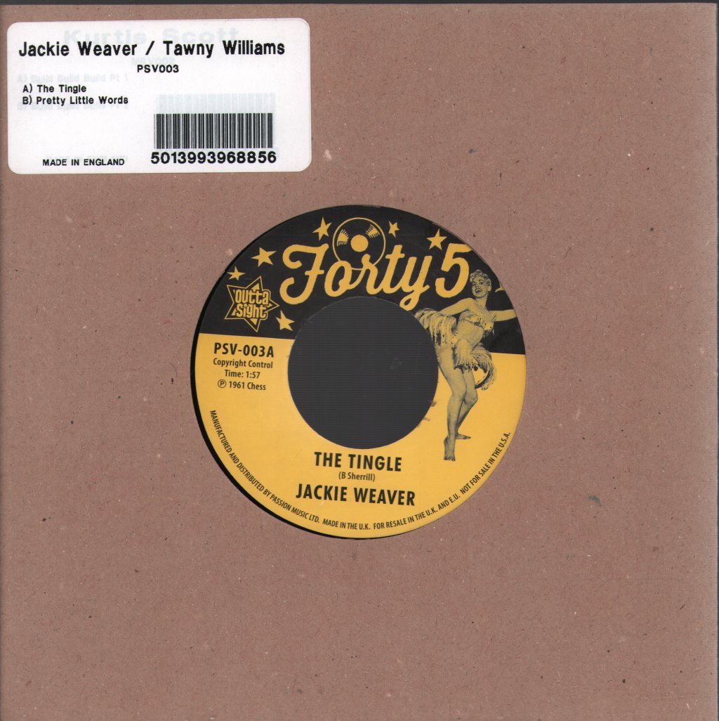 Jackie Weaver - Tingle - 7 Inch