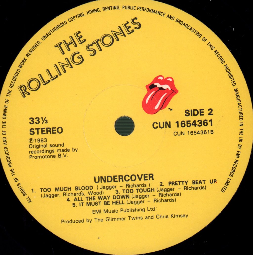 Rolling Stones - Undercover - Lp