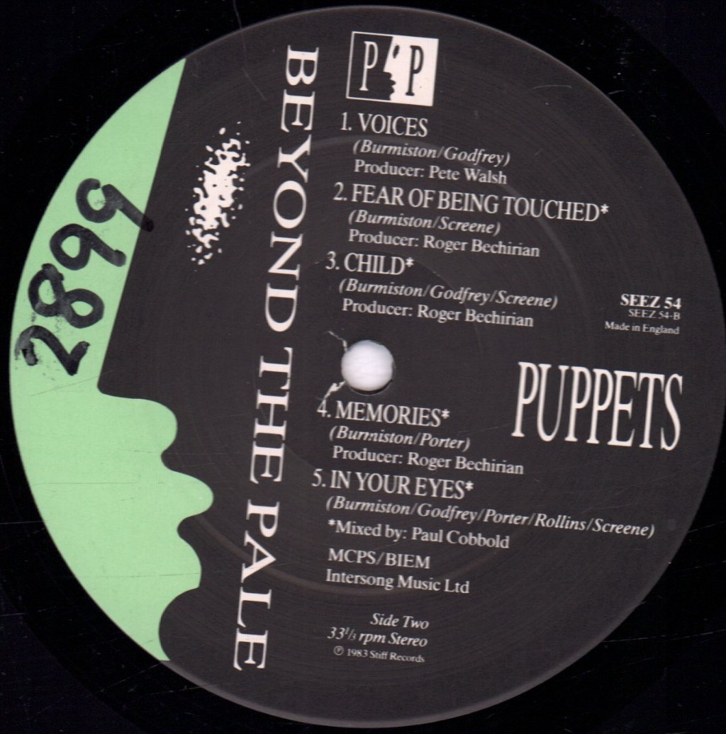 Passion Puppets - Beyond The Pale - Lp