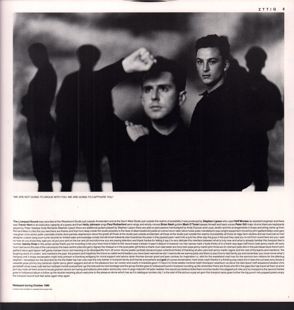 Frankie Goes To Hollywood - Liverpool - Lp