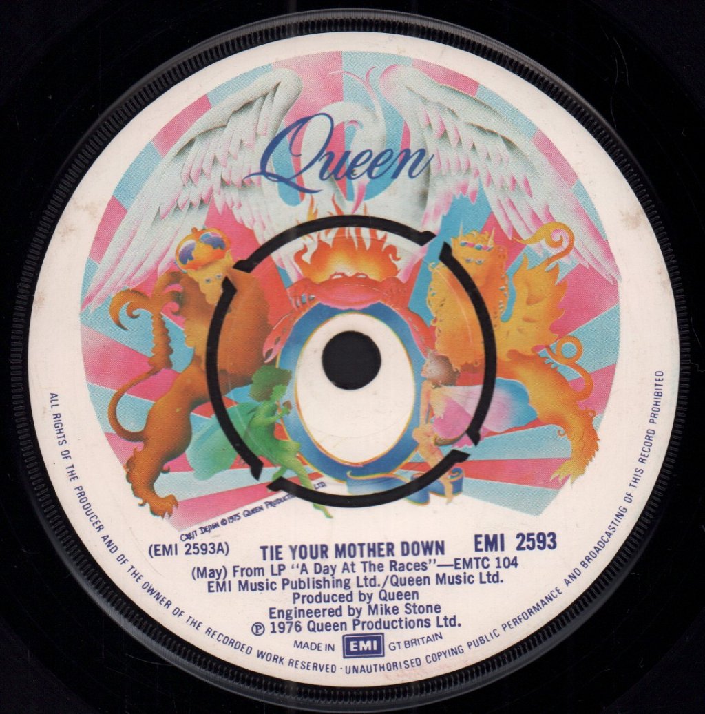 Queen - Tie Your Mother Down - 7 Inch