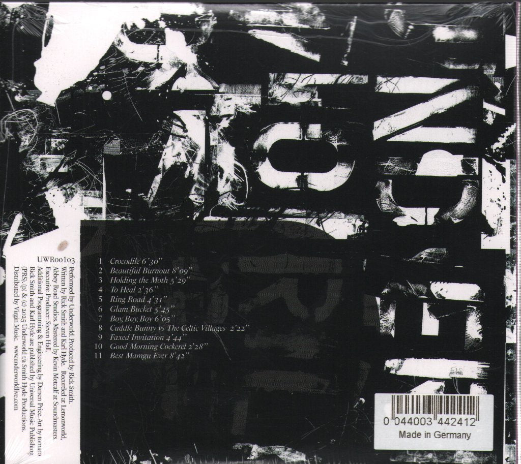 Underworld - Oblivion With Bells - Cd