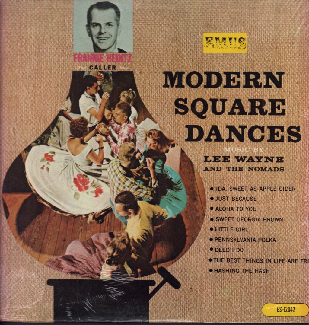 Lee Wayne And The Nomads - Frannie Heintz Modern Square Dancing - Lp