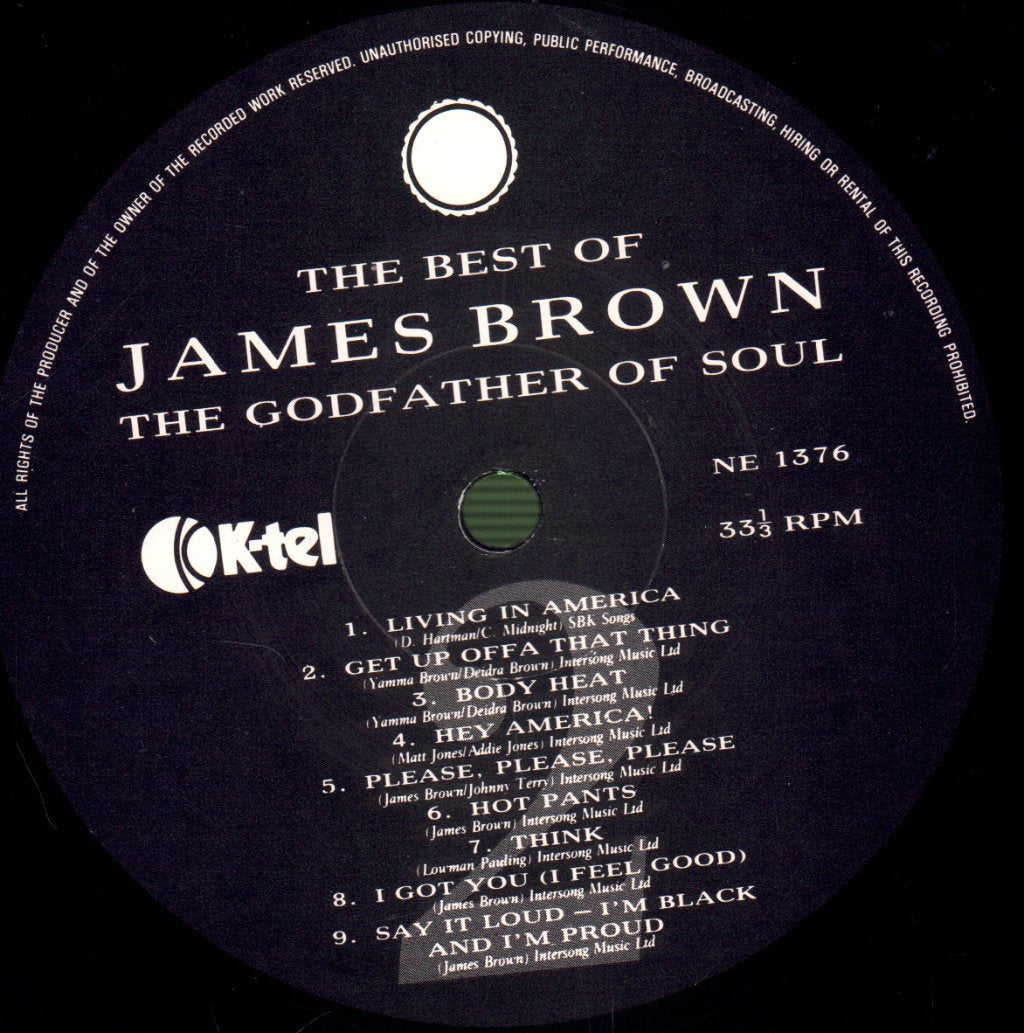 James Brown - Godfather Of Soul (Best Of) - Lp
