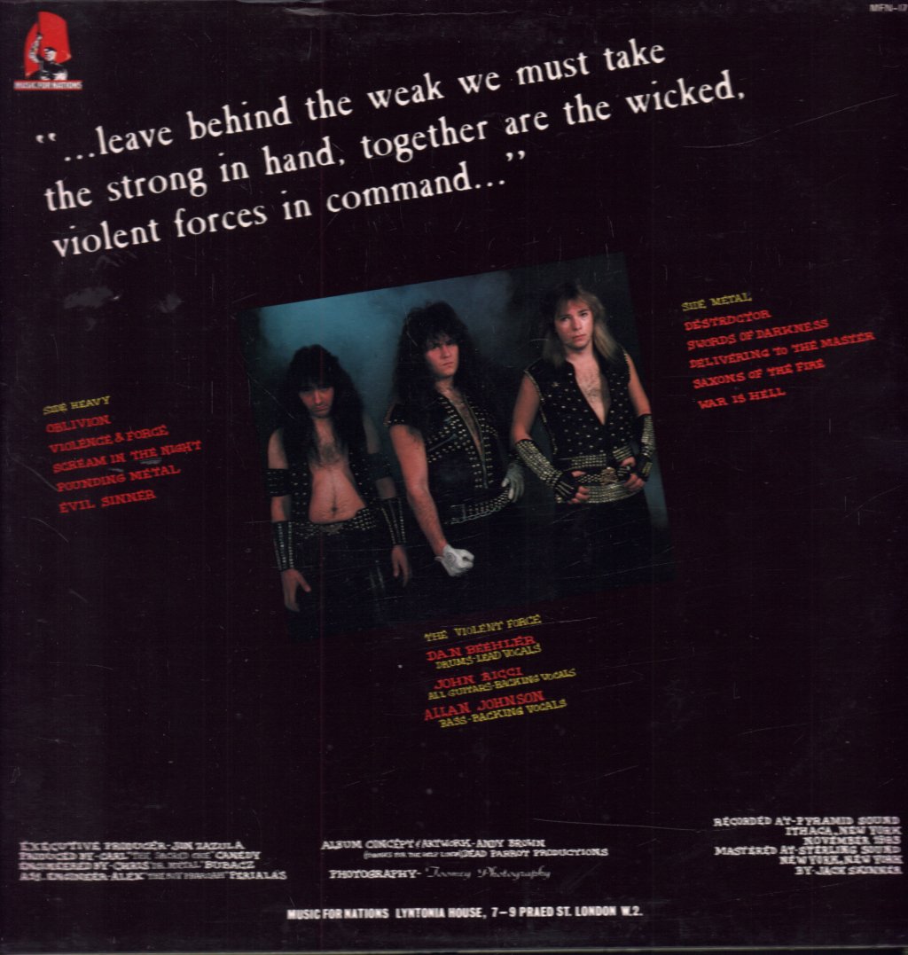 Exciter - Violence And Force - Lp