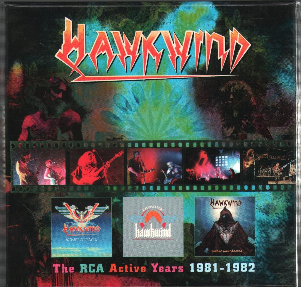 Hawkwind - RCA Active Years 1981-1982 - Triple Cd