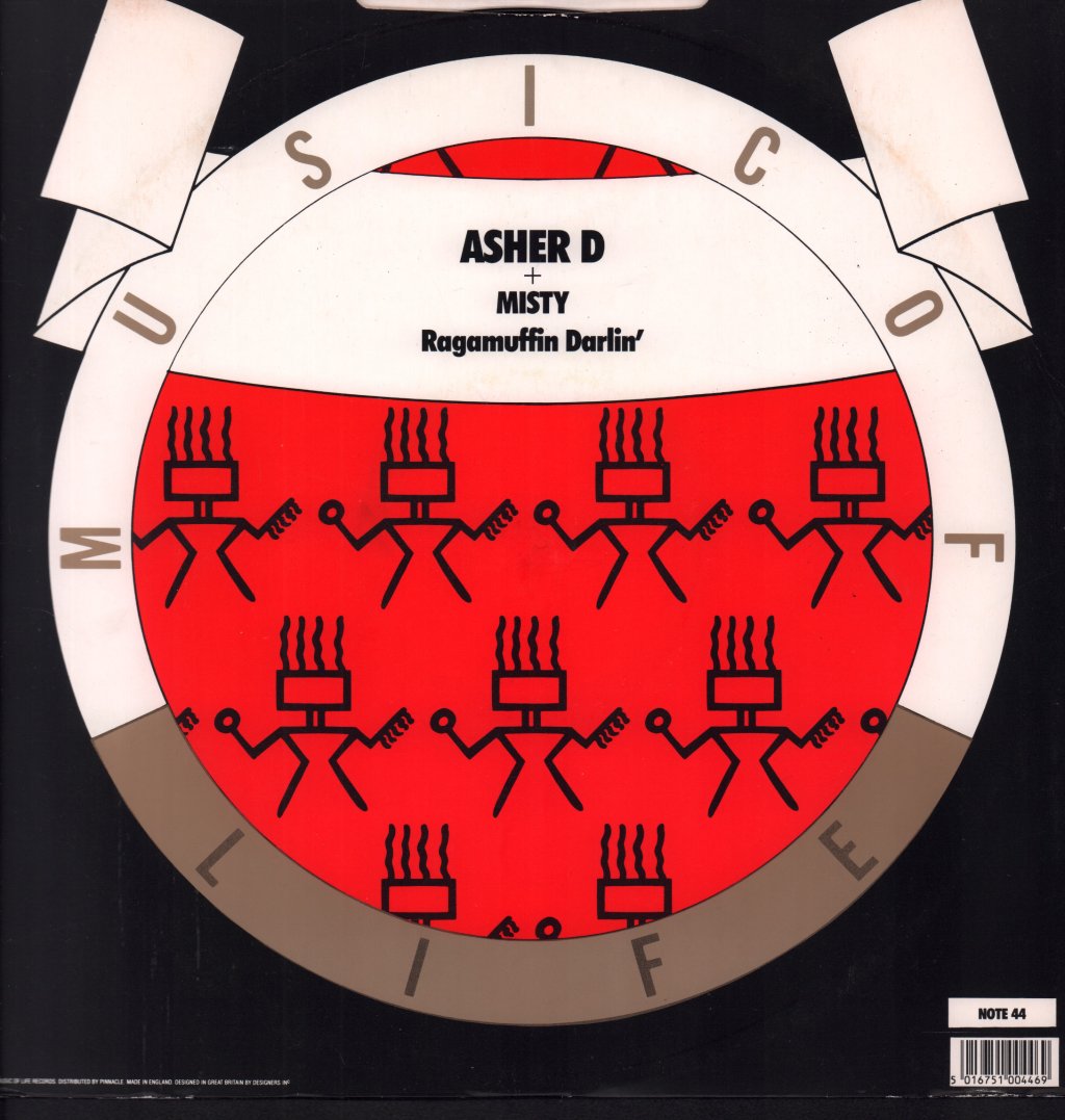 asher d and misty - Ragamuffin Darlin' - 12 Inch