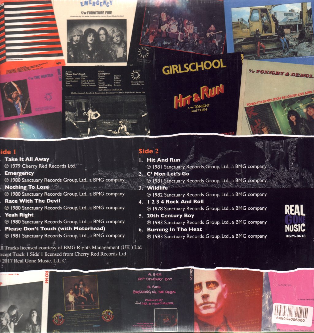 Girlschool - Singles 1979-84 - Lp