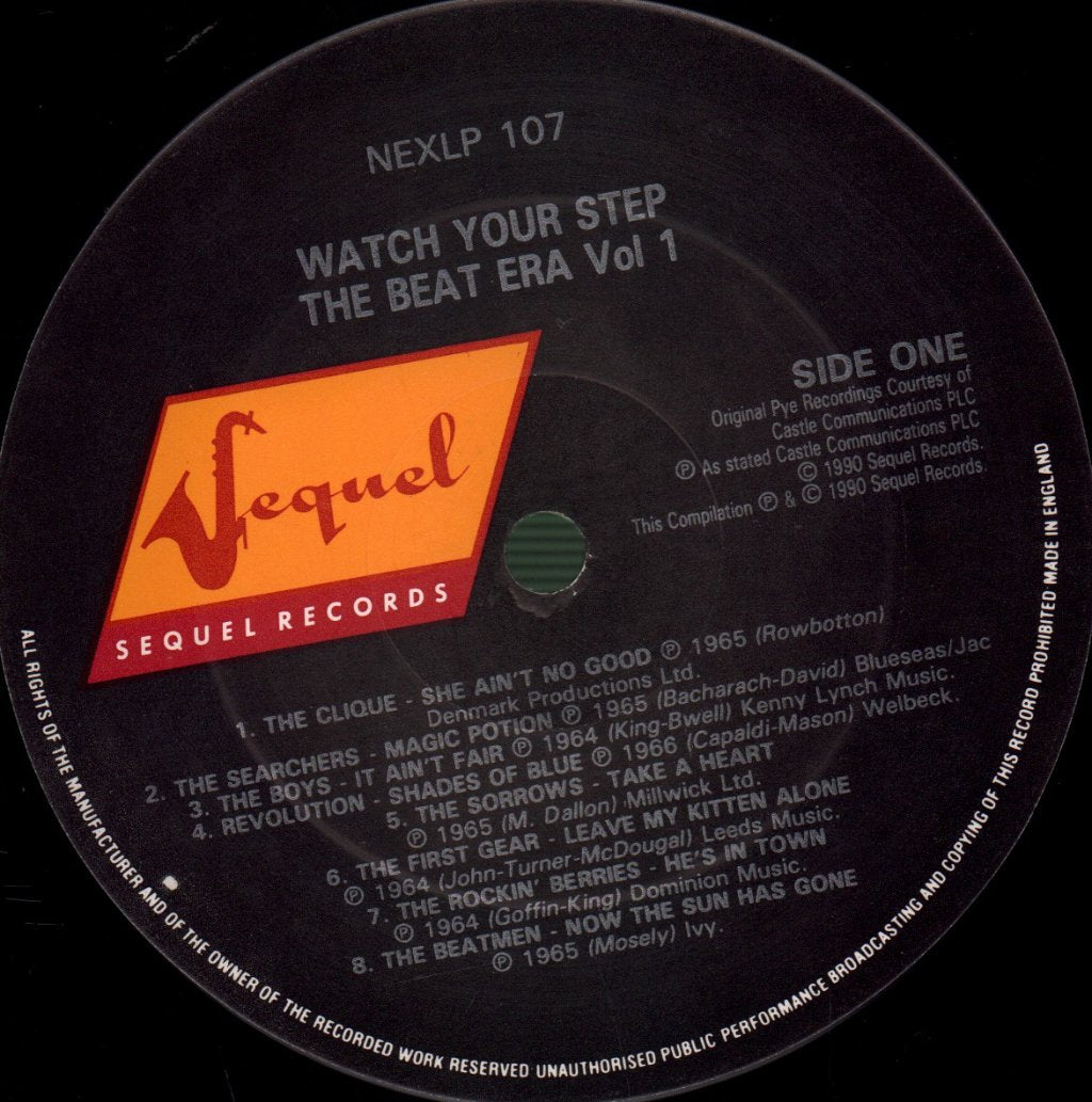 Various Artists - Watch Your Step - The Beat Era Volume One - Lp