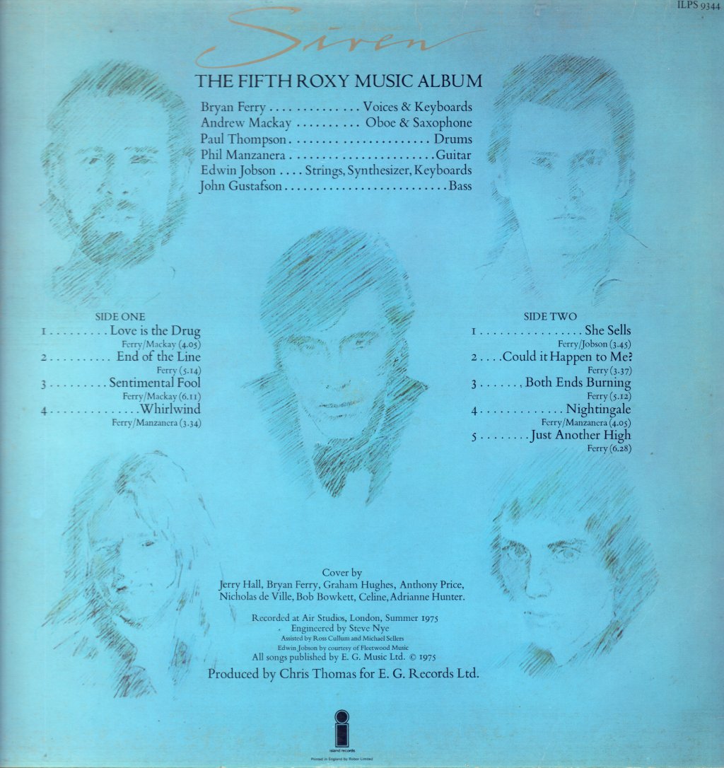 Roxy Music - Siren - Lp