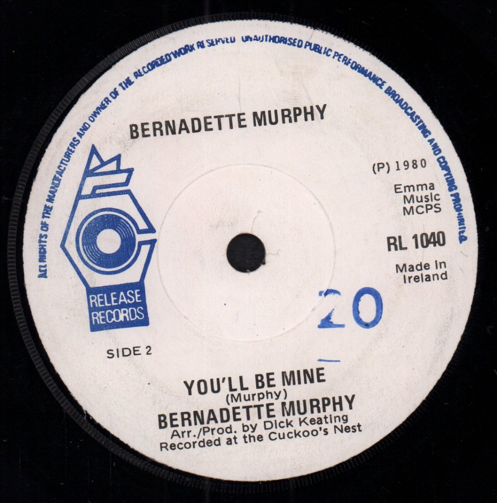 Bernadette Murphy - Light Of All The World - 7 Inch