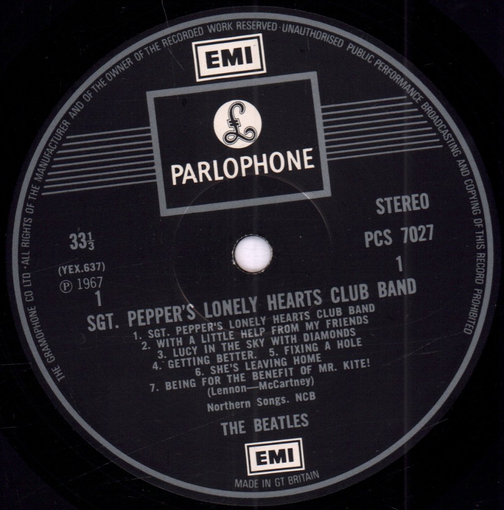 Beatles - Sgt Peppers Lonely Hearts Club Band - Lp