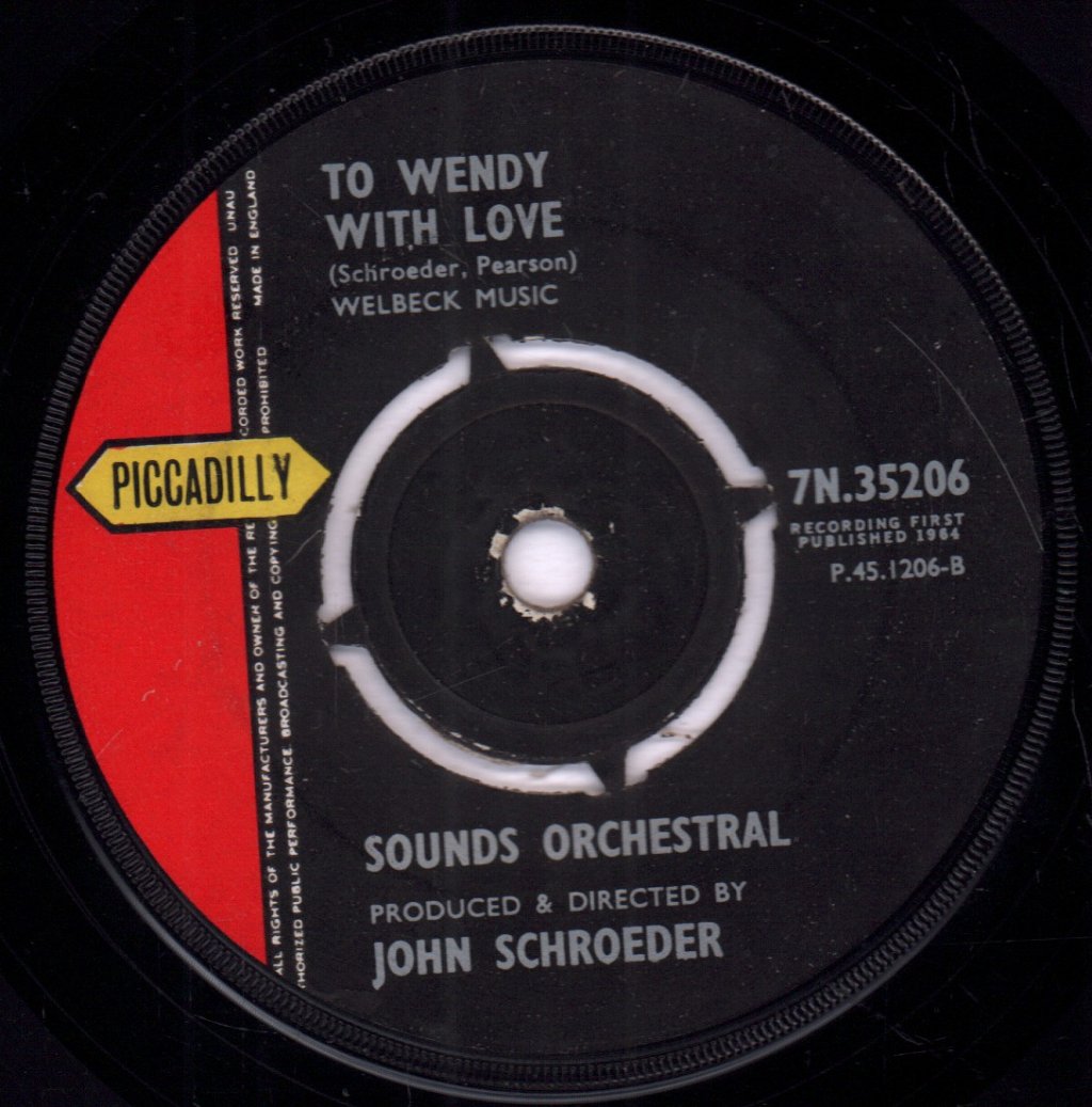 Sounds Orchestral - Cast Your Fate To The Wind - 7 Inch