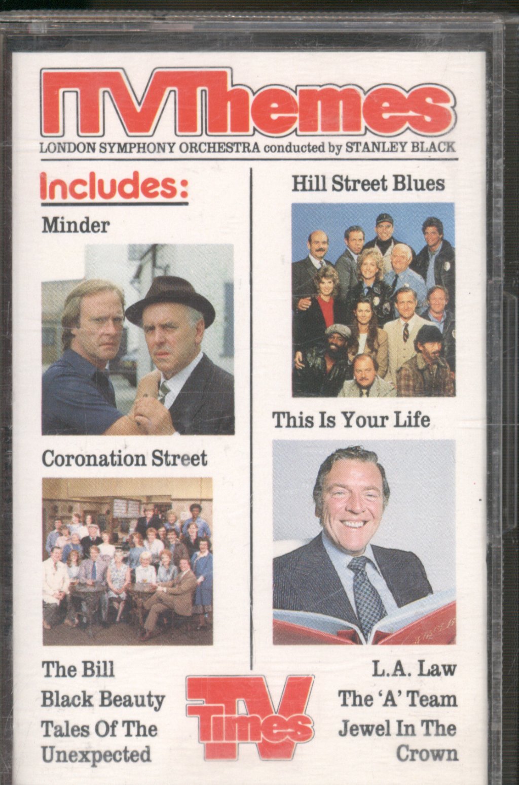 London Symphony Orchestra Conducted By Stanley Black - ITV Themes - Cassette