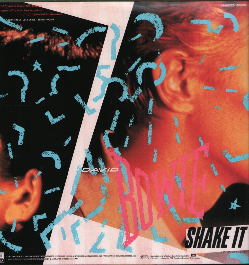 David Bowie - China Girl (Long Version) - 12 Inch