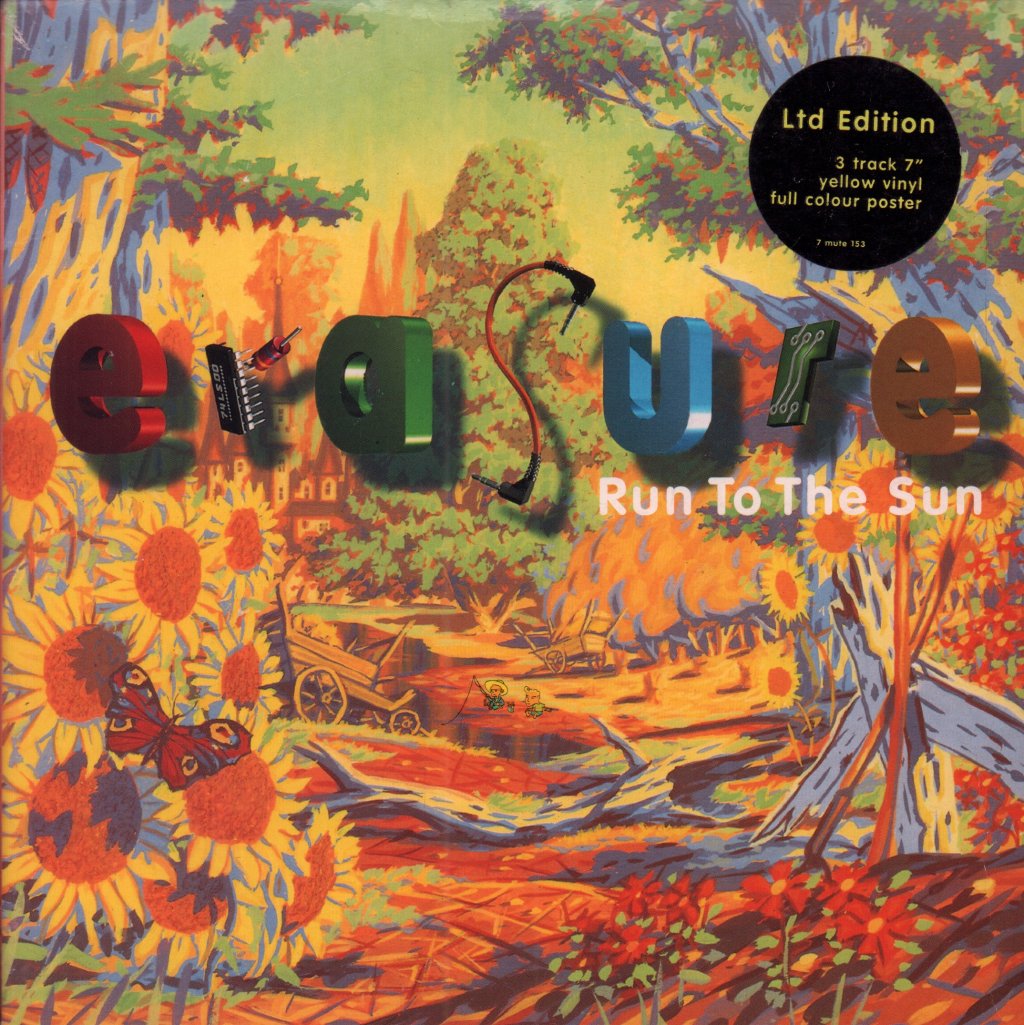 Erasure - Run To The Sun - 7 Inch
